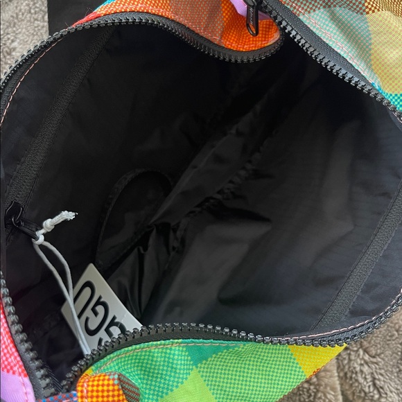 Baggu Madras Medium Crescent - Picture 6 of 7